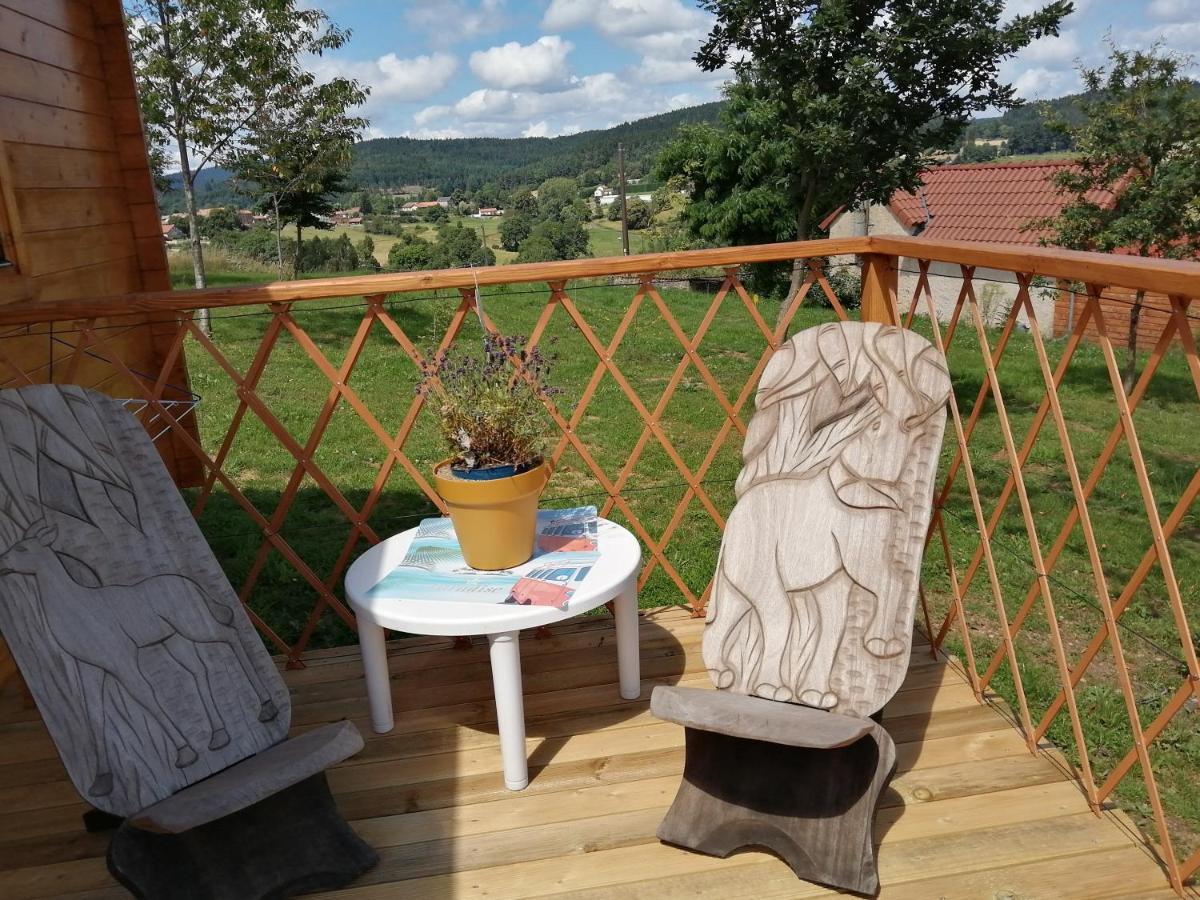 Le Chalet Des Etoiles Champagnac-le-Vieux 外观 照片