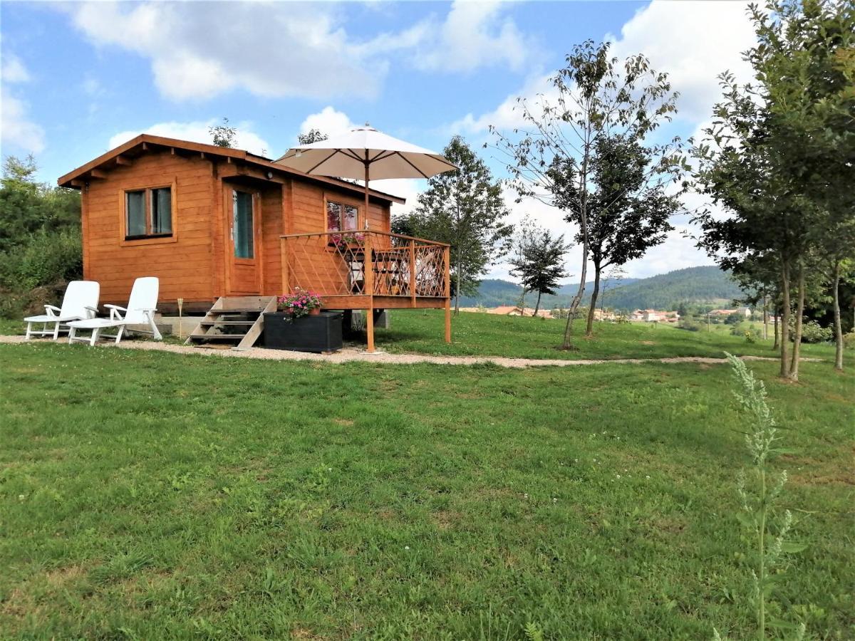 Le Chalet Des Etoiles Champagnac-le-Vieux 外观 照片